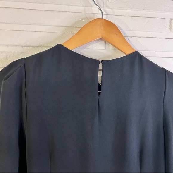 Maje Black Rosami Long Sleeve Jewel Embellished Mini Dress, Women’s Size Large - Picture 11 of 16